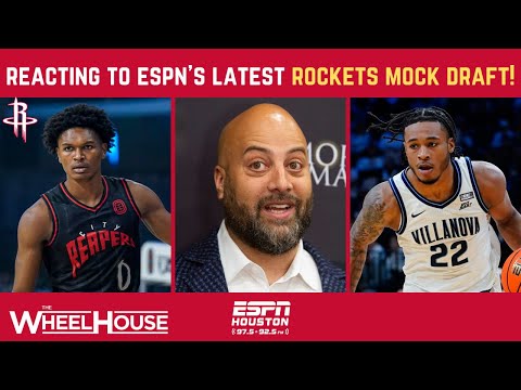 Breaking down the latest Houston Rockets NBA Mock Draft from ESPN!? 