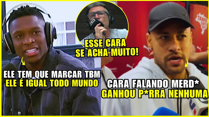 LUIZ HENRIQUE FAZ COMENTÁRIO SOBRE NEYMAR QUE PERDE A LINHA NA INTERNET E É DETONADO PELA IMPRENSA
