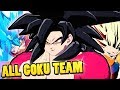 THE STRONGEST ALL GOKU TEAM! | Dragonball FighterZ Ranked Matches