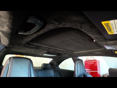 Alcantara Fabric Headliner