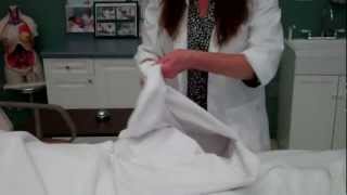 CNA Essential Skills - Making Occupied Bed (8:34)