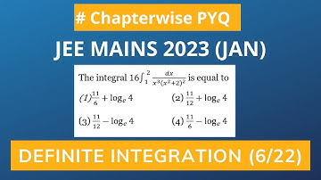 JEE Mains 2023 | 25 Jan (Shift 2) | Definite Integration 6/22