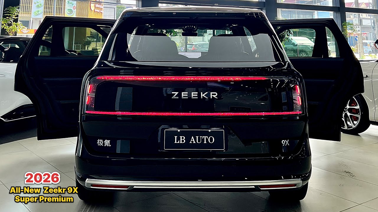 New Arrival! 2026 All-New ZEEKR 9X Super Premium - New Performance
