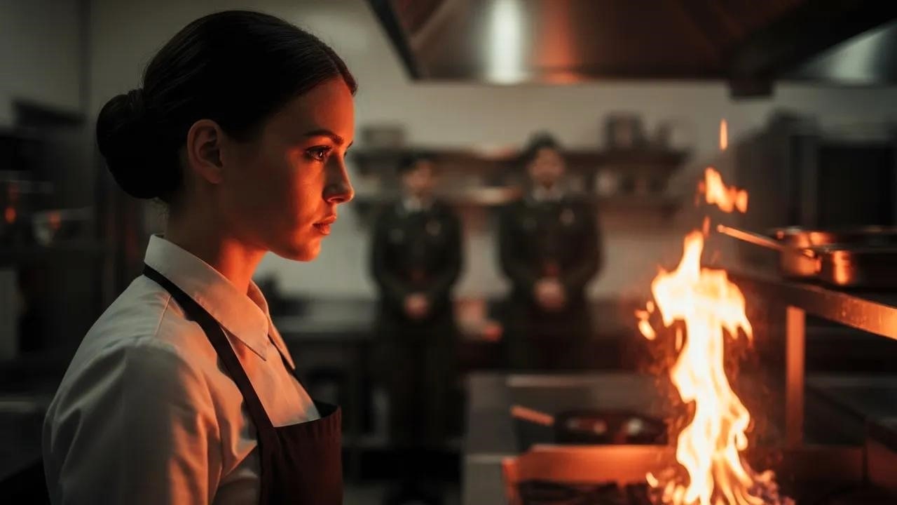 Dała Posiłek Głodnemu Weteranowi… Następnego Dnia 200 Żołnierzy Złożyło Hołd Jej Odwadze