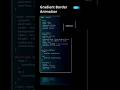 🌈 Colorful CSS Gradient Animation | Trending UI Design #Shorts#webdesign #codingshorts