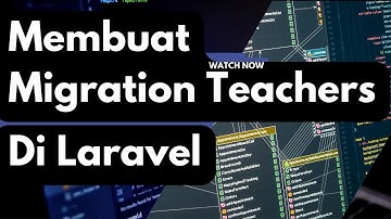 Leer Laravel hoe u migratiedocenten kunt maken