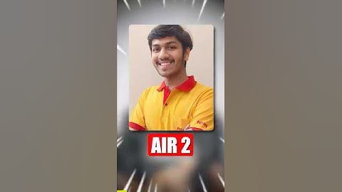 ❌AIR-2 is SMARTER Than AIR-1?!🤯| IIT-JEE #jee #motivation