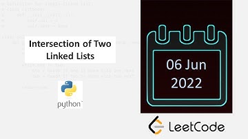 June 6/2022 LeetCode Challenge: Intersection of Two Linked Lists
