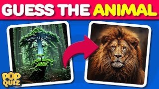 GUESS THE HIDDEN ANIMAL BY ILLUSION