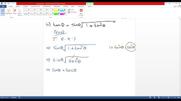 TRIGONOMETRY Ex : 30.4 Part 1 Class 10 Math Matric Board (Urdu/Hindi) Trigonometric Identities