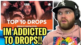 TOP 10 DROPS 😱 Grand Beatbox Battle Solo 2019 (REACTION) You guys trying to kill me?!
