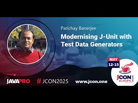Modernising J-Unit with Test Data Generators | Parichay Banerjee (EN)