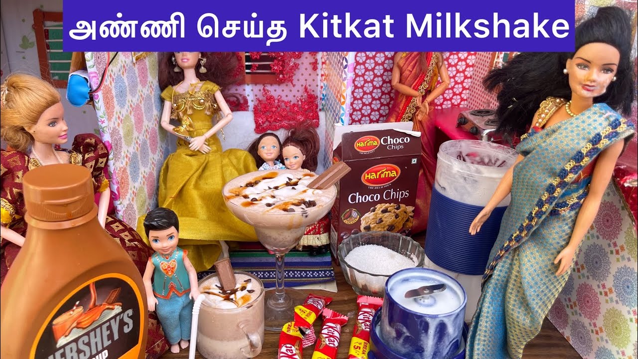 ராஜா ராணி Episodes 126 | அண்ணி செய்த Kitkat Milkshake | அண்ணி Atrocities | Barbie tiny food