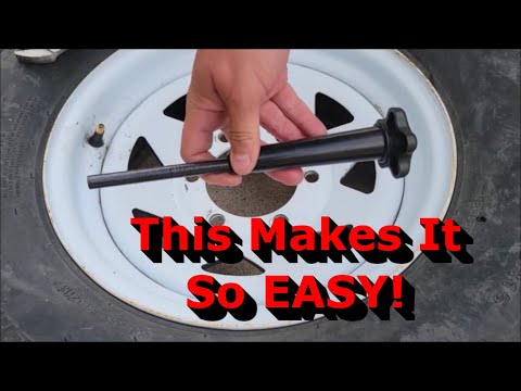 How to Replace a Valve Stem WITHOUT Removing the Tire or Breaking the Bead
