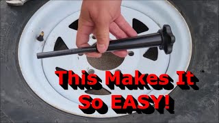How to Replace a Valve Stem WITHOUT Removing the Tire or Breaking the Bead