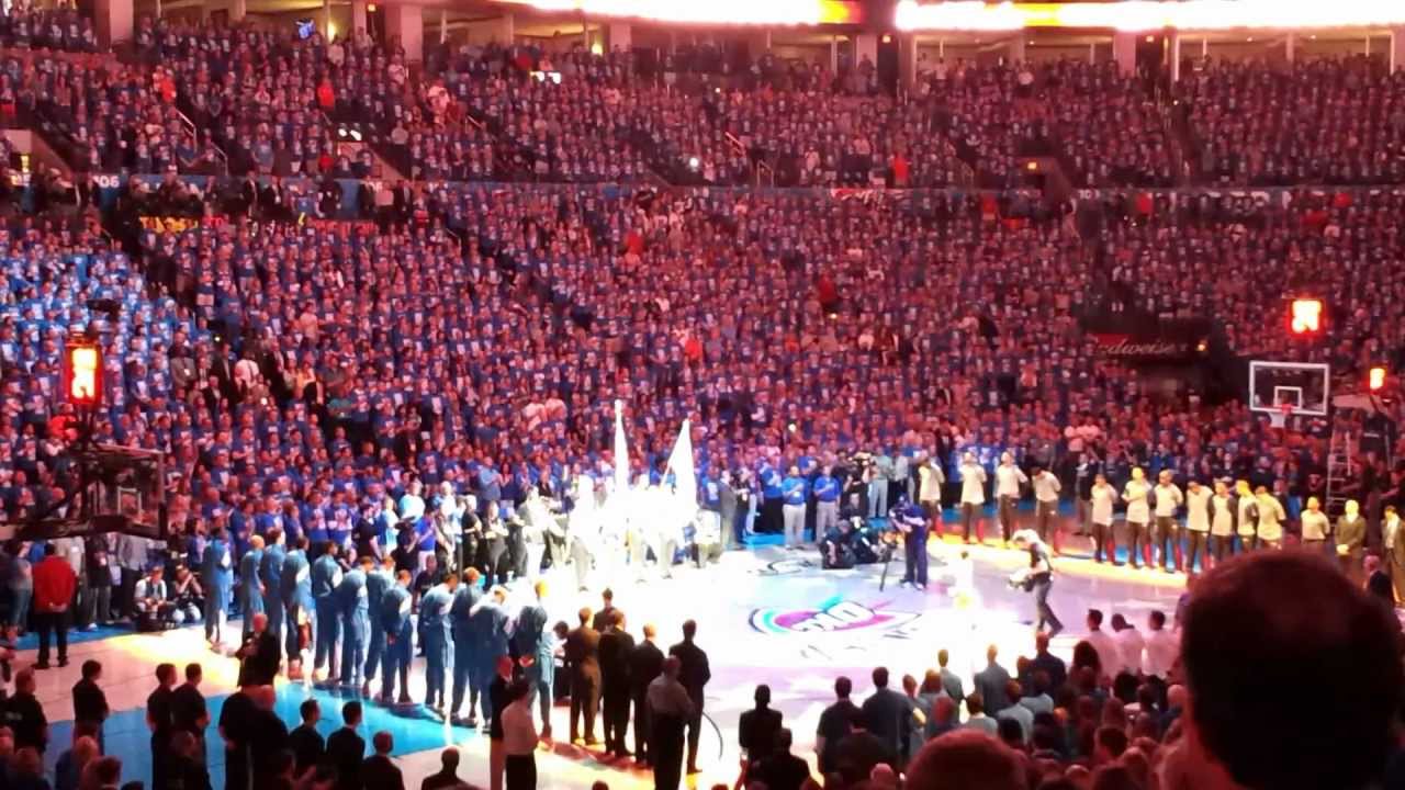 National Anthem NBA Finals Game 1 YouTube