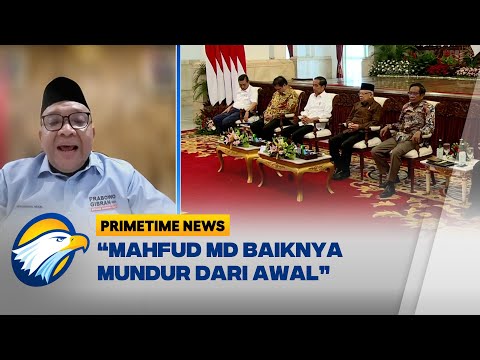 Mahfud MD Mundur Jadi Menteri, Begini Tanggapan TKN Prabowo-Gibran