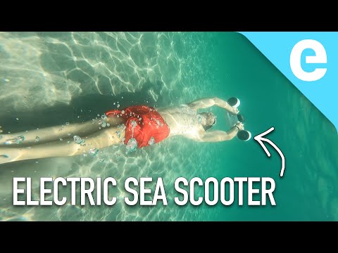 Testing a Fun ELECTRIC Sea Scooter from Outdoor Master!