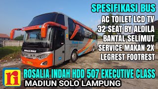 HUNTING BUS Di Kantor Perwakilan ROSIN Wayhalim | ROSALIA INDAH HDD 507 Executive #massoeparproject