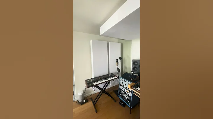 Recording Studio Install Complete With Our 2’ x 6’ (6”), Custom Triangle & 4’ x 6’ Bass Traps!