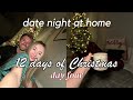 Parents date night at home  cozy christmas night