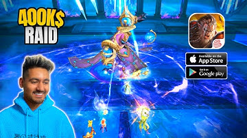 40 PLAYER RAID $400K Competition On Mobile | Crusaders of Light 🔥