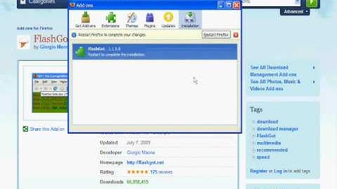 How to associate a download manager with Mozilla Firefox