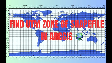 How to Find UTM Zone of a Shapefile in ArcGIS