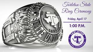 Ring Ceremony, Friday, April 17, 1:00 P.M.