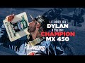 "Le jour où Dylan devient Champion MX US 450" sur une Yamaha YZF450