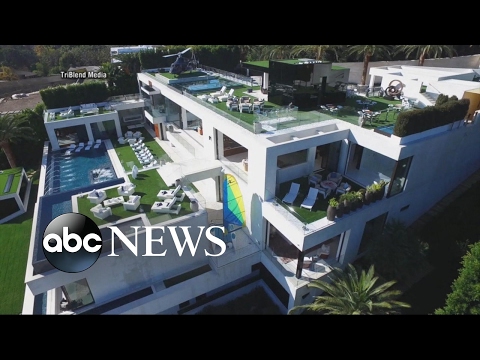 Видео: Только что зарегистрированный: 250 MIllion Bel Air Mansion