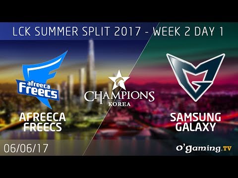Afreeca Freecs vs Samsung Galaxy - LCK Summer Split 2017 - Week 2 Day 1 - League of Legends