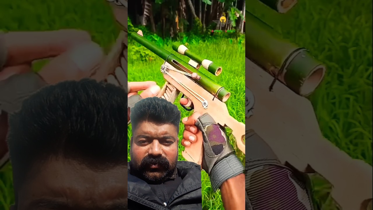 Green Bamboo Slingshots 