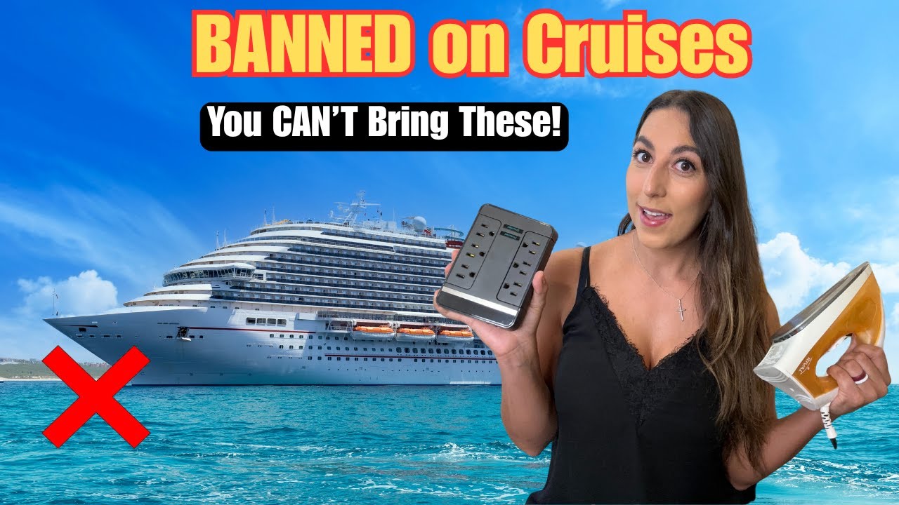 Shocking Things BANNED on Cruise Ships! 2025