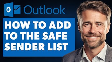 How to Add an Email Address to the Safe Sender List in Outlook on the Web (Full 2024 Guide)