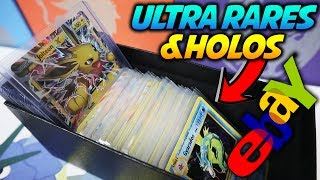 HUGE HOLO & ULTRA RARE EBAY POKEMON CARD LOT!