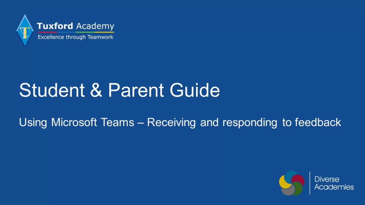 Receiving and responding to feedback in Microsoft Teams - YouTube