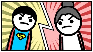Mummy vs Superman (Superhero Parody)