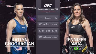 UFCVegas 46: Чукагян - Майа | Кэтлин Чукагян vs Дженнифер Майа |  Katlyn Chookagian vs Jennifer Maia