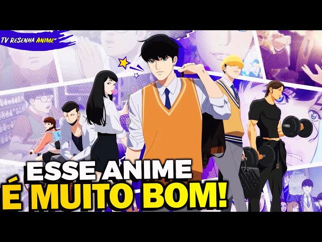 Lookism Dublado Na Netflix  Anime do Gordo Que Vira Bonitão na Escola 