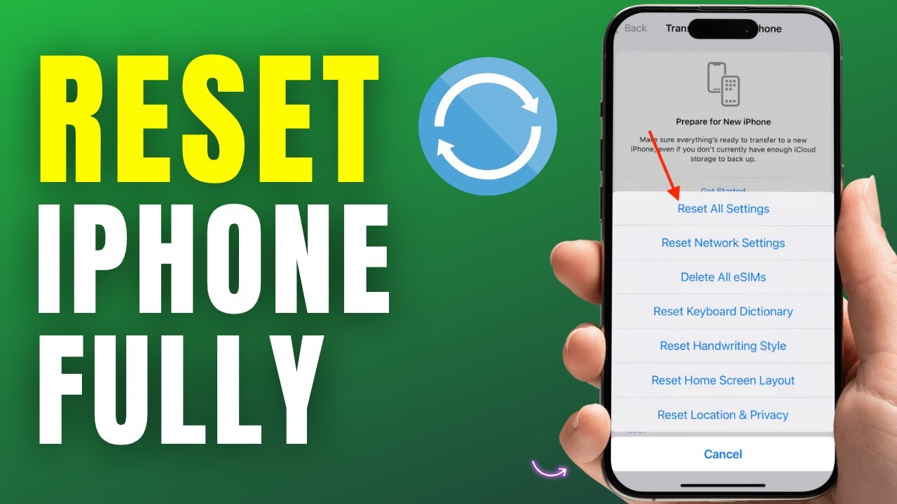 How to Factory Reset iPhone 11 - YouTube