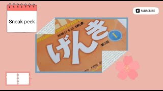 Unboxing vid - Genki 3rd edition I | Textbook and Workbook | look inside | impression + tips | #1