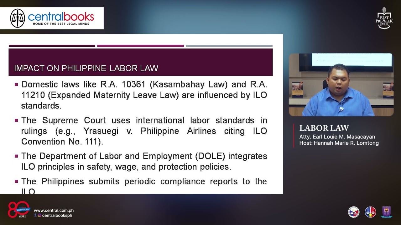 Labor Law | The Final Review with Atty. Earl Louie M. Masacayan ▶️⚖️