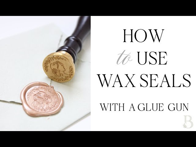 The Glue Gun Method for Wax Sealing – Stamptitude®