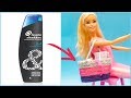 7 MİNYATÜR BARBIE EŞYASI ~ Mini El Sanatları EŞYA YAPIMI ~ Kendin Yap Tarzı 5 Dakikada Hallet ~ DIY