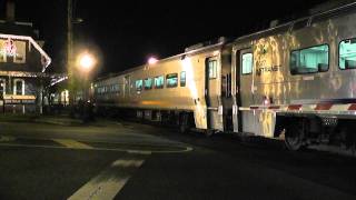 NJ Transit GP40 4106 in Hillsdale with a Shave and a Haircut in HD