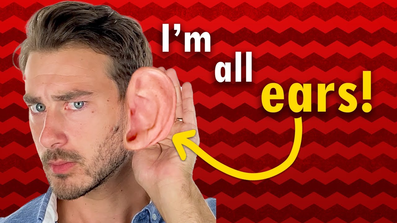 You are all ears. Im all ears. be all ears. i&#039;m all ears. all ears.