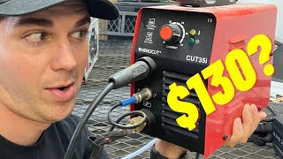 This lunchbox size plasma cutter will blow your mind! Cheapest plasma cutter on Amazon