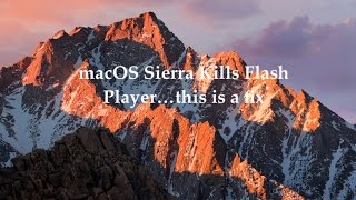 How to Fix Flash Problem on iMac - Problem playing flash on MacBook Pro