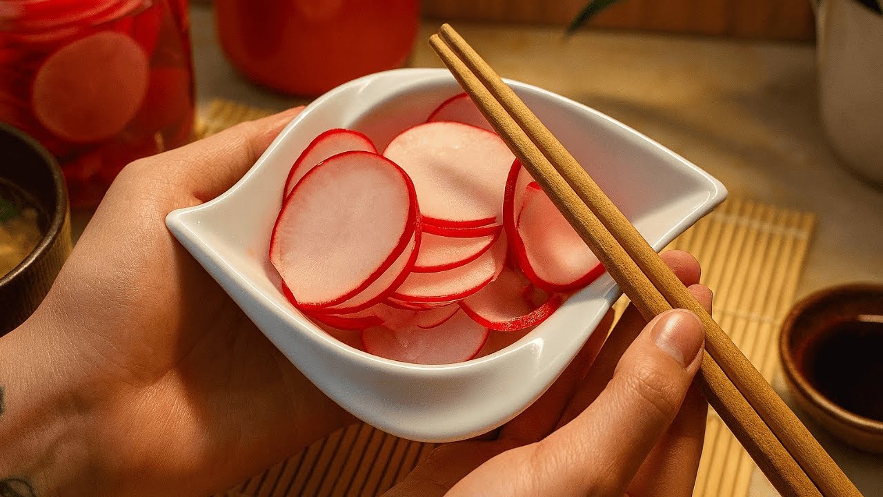 Tsukemono de Rabanete – Conserva Japonesa